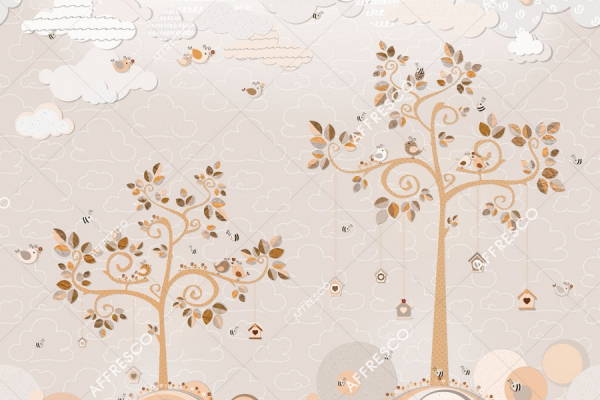 AH651-COL2 Бесшовные фрески Affresco СКАЗКИ AFFRESCO