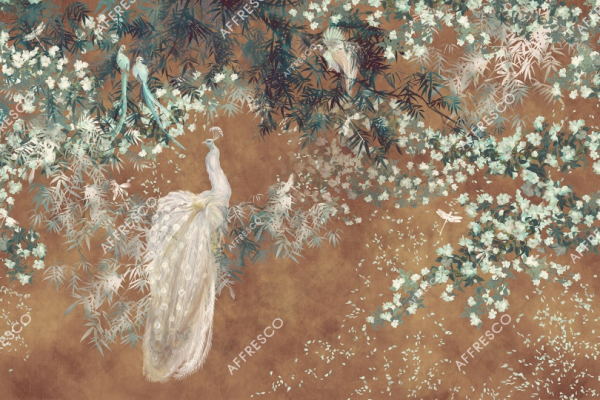 AB124-COL2 Бесшовные фрески Affresco VESNA