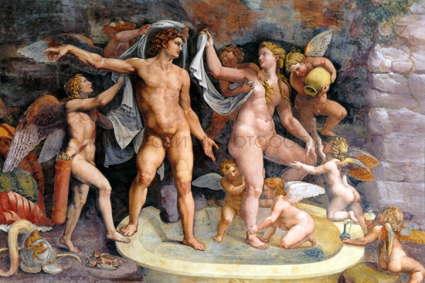3053 Бесшовные фотообои Affresco Классические сюжеты