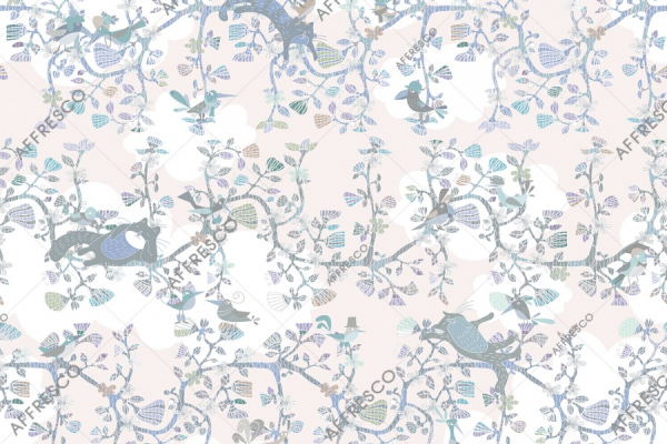 ZK659-COL3 Бесшовные фрески Affresco СКАЗКИ AFFRESCO
