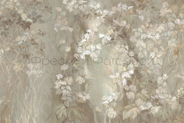 ID136001 Бесшовные фотообои Affresco Ботаника