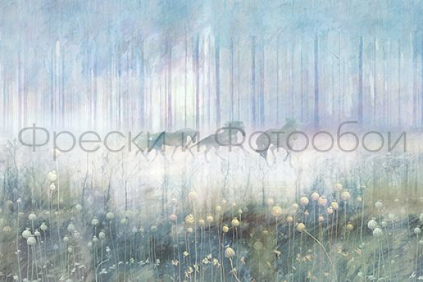ID135990 Бесшовные фотообои Affresco Ботаника