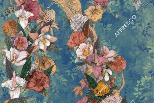 AB129-COL4 Бесшовные фрески Affresco VESNA