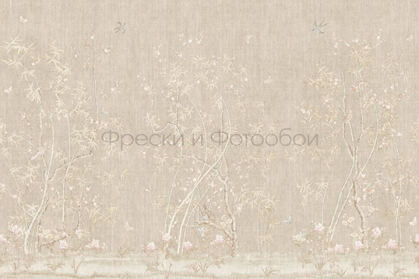 ID136149 Бесшовные фотообои Affresco Ботаника