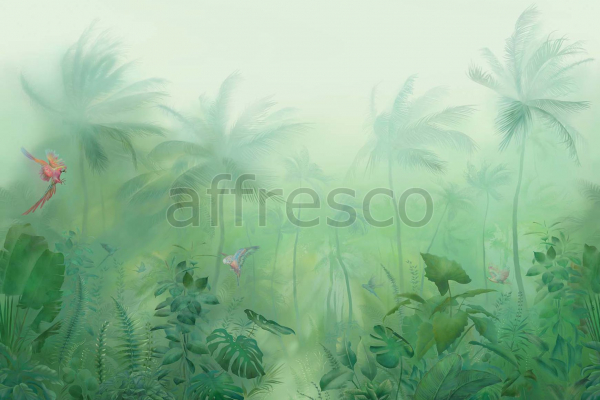 ID137604 Бесшовные фотообои Affresco Ботаника
