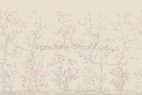ID136116 Бесшовные фотообои Affresco Ботаника