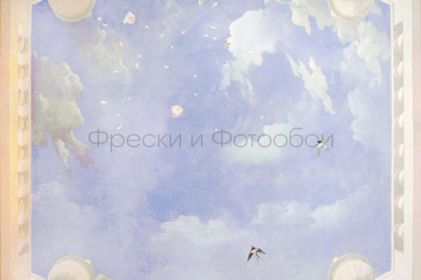 9116 Бесшовные фотообои Affresco Сюжеты для потолков