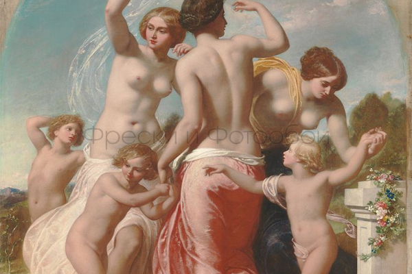 ID136437 Бесшовные фотообои Affresco Классические сюжеты