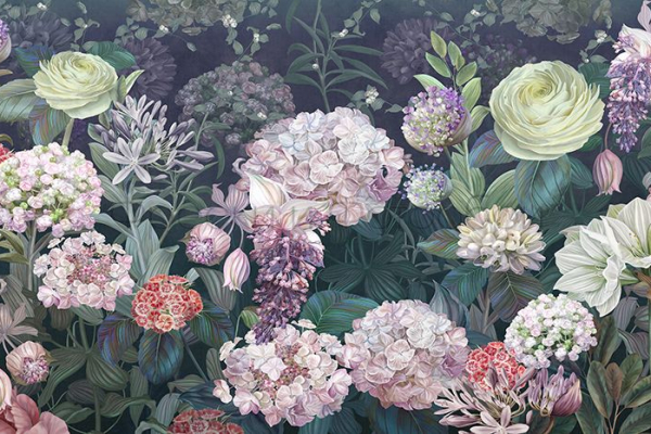 ID136069 Бесшовные фотообои Affresco Ботаника