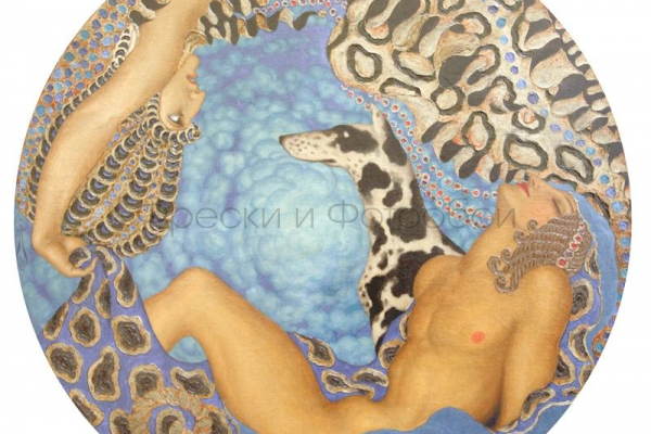 9121 Бесшовные фотообои Affresco Сюжеты для потолков
