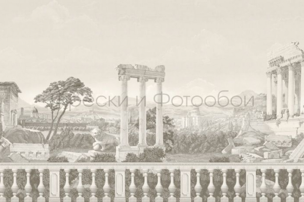 ID135721 Бесшовные фотообои Affresco Ботаника