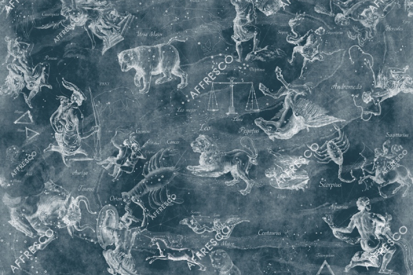 AB695-COL2 Бесшовные фрески Affresco СКАЗКИ AFFRESCO