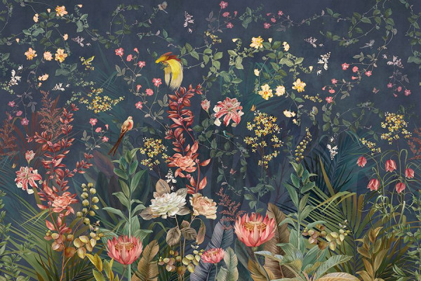 ID136067 Бесшовные фотообои Affresco Ботаника