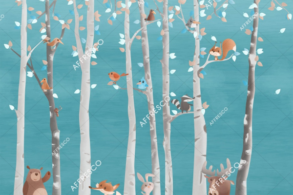 ML653-COL1 Бесшовные фрески Affresco СКАЗКИ AFFRESCO