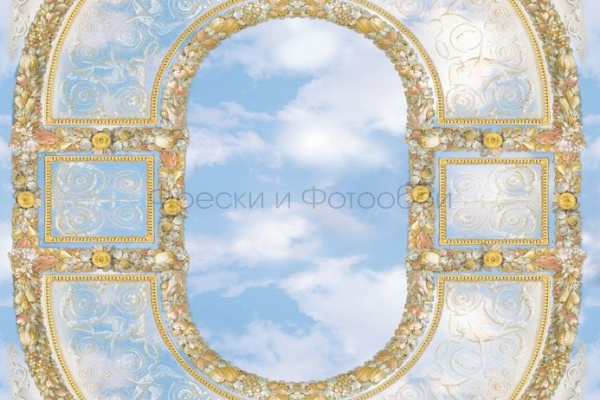 9045 Бесшовные фотообои Affresco Сюжеты для потолков