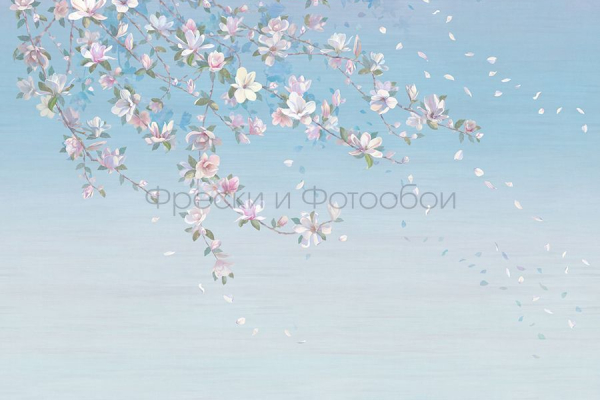 ID136047 Бесшовные фотообои Affresco Ботаника