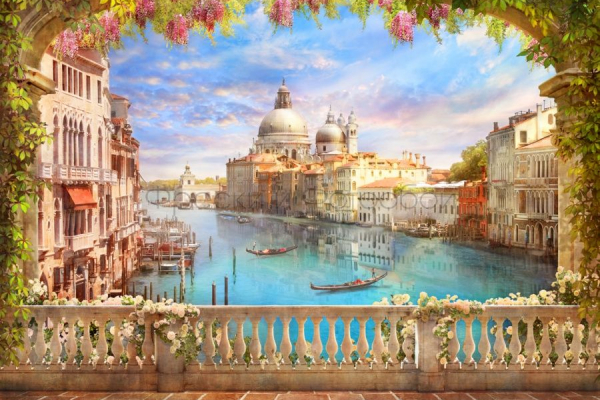 6401 Бесшовные фотообои Affresco Пейзаж