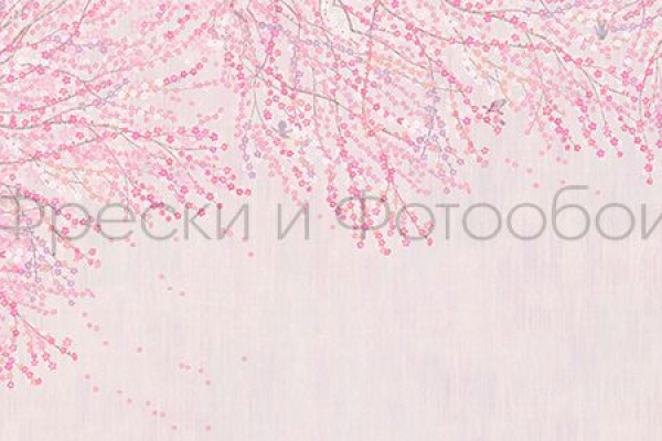 ID136151 Бесшовные фотообои Affresco Ботаника
