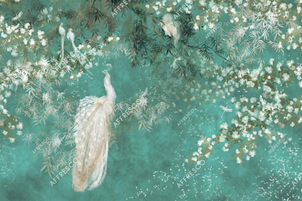 AB124-COL4 Бесшовные фрески Affresco VESNA
