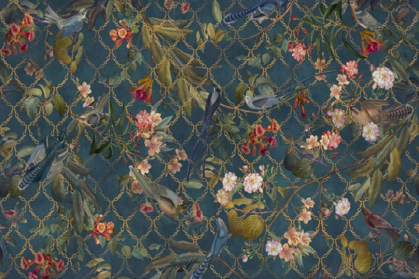 ID135955 Бесшовные фотообои Affresco Ботаника