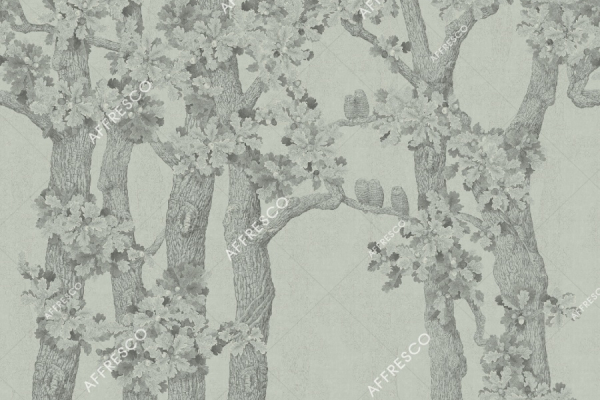 AB126-COL5 Бесшовные фрески Affresco VESNA