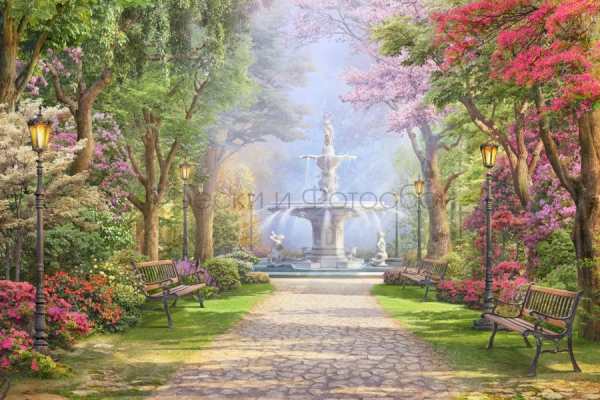 6570 Бесшовные фотообои Affresco Пейзаж