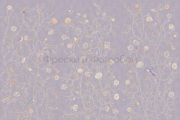 ID136150 Бесшовные фотообои Affresco Ботаника
