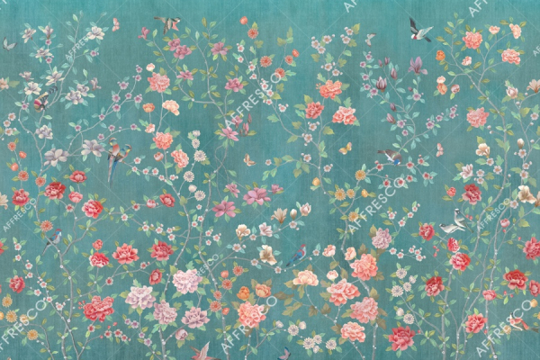 AB137-COL1 Бесшовные фрески Affresco VESNA