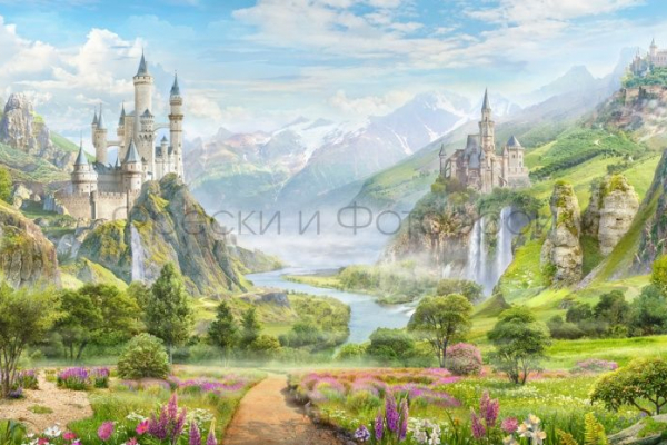 6552 Бесшовные фотообои Affresco Пейзаж