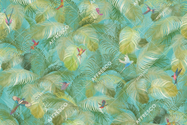 AB132-COL3 Бесшовные фрески Affresco VESNA