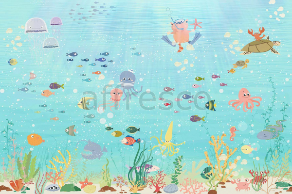 ID137664 Бесшовные фотообои Affresco Детские