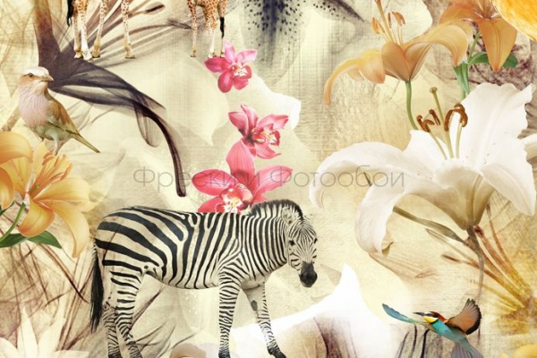 7138 Бесшовные фотообои Affresco Детские