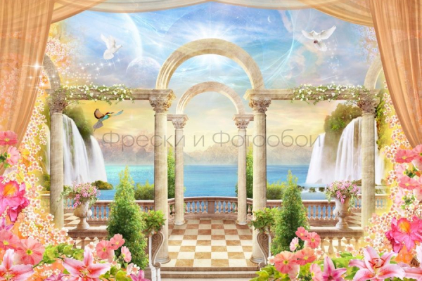 9548 Бесшовные фотообои Affresco Пейзаж