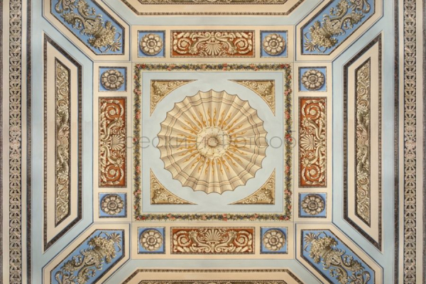 9131 Бесшовные фотообои Affresco Сюжеты для потолков