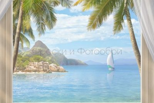6938 Бесшовные фотообои Affresco Пейзаж