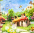 9543 Бесшовные фотообои Affresco Детские