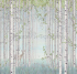 ID136010 Бесшовные фотообои Affresco Ботаника
